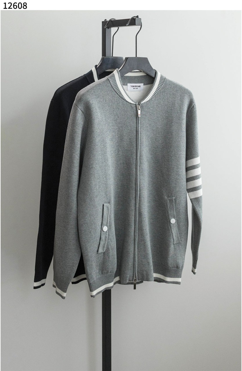 #톰브라운 [Thom Browne] 4-바 풀집업 투지퍼 가디건 자켓 신상입고💢 #상의 #자켓 #12608