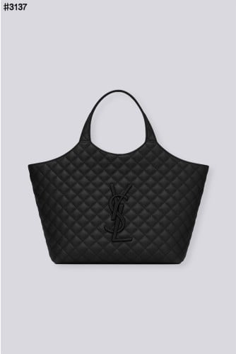 🍀 [SAINT LAURENT] 생로랑 퀄팅 ICARE 맥시 쇼퍼백 🍀