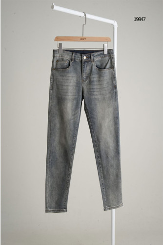 🔆 [FENDI] 팬디 몬스터아이 레더 패치 데님 팬츠🔆