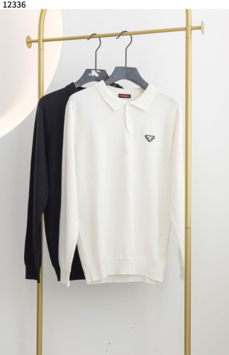 #프라다 [PRADA] 레드탭 포인트 카라 니트 신상입고💢 #상의 #니트 #12336