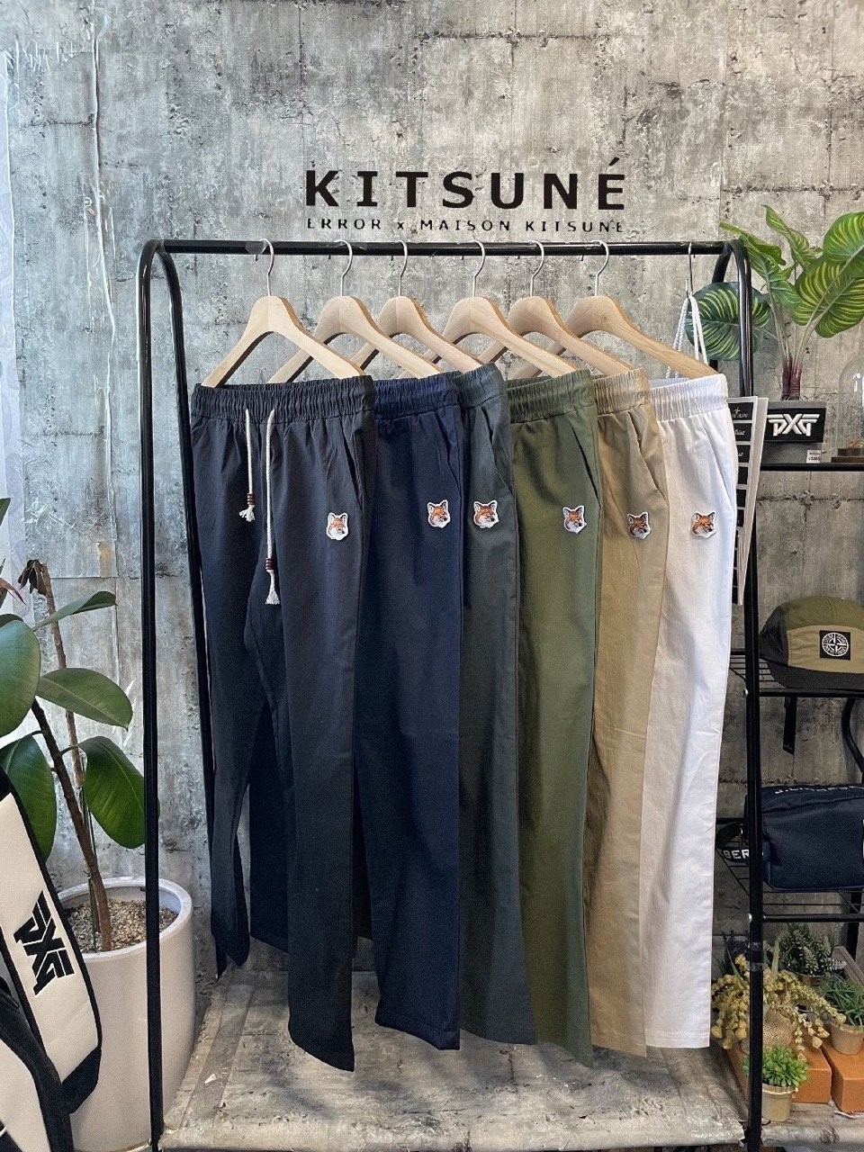 MG 폭스헤드 기모 베이직 팬츠