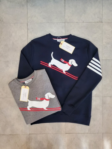 TB 스키 사선완장 기모 맨투맨