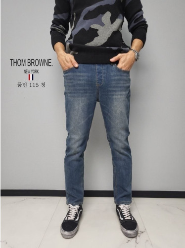 TB 융 보아털 청바지