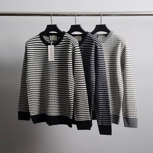 GC  체스패턴 와플 니트