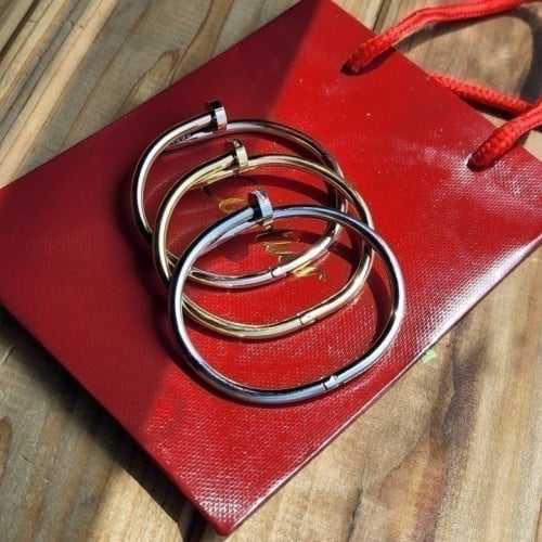 [436번] #까르띠에  저스트 앵 끌루 브라이슬릿 못팔찌 보석 