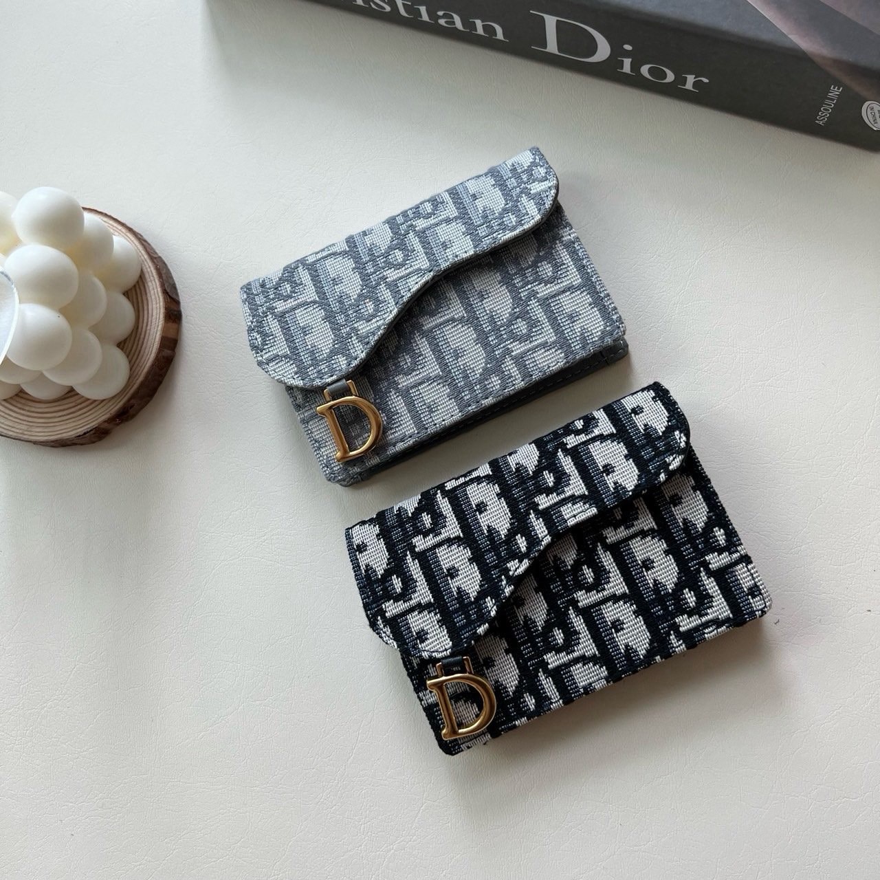 #A #디올 오블리크 새들 지갑