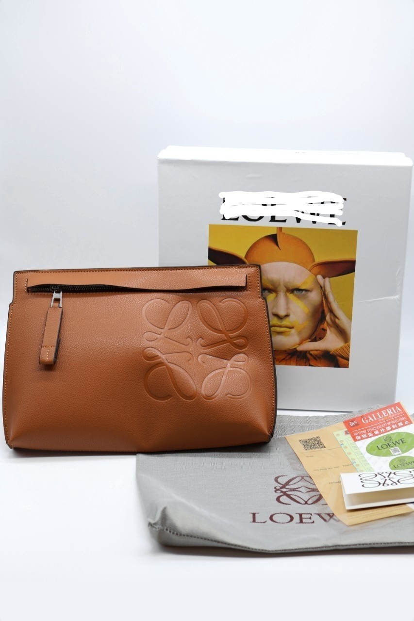 #PA #로에베 로고 클러치백