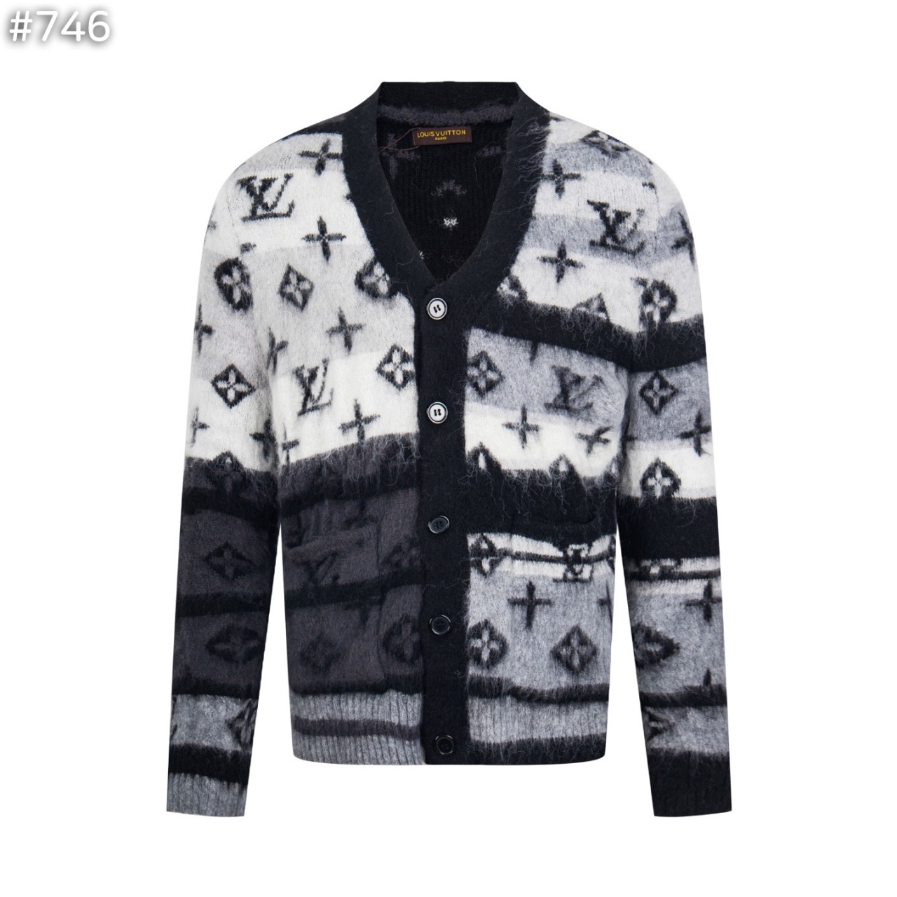 #루이비통 모노그램 모헤어 가디건