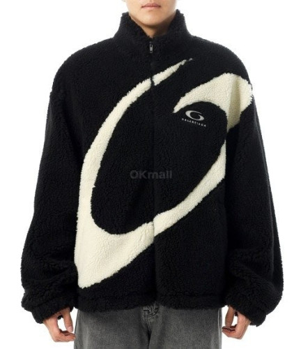 #발렌시아가 루프 스포츠 아이콘 집업 후리스 자켓