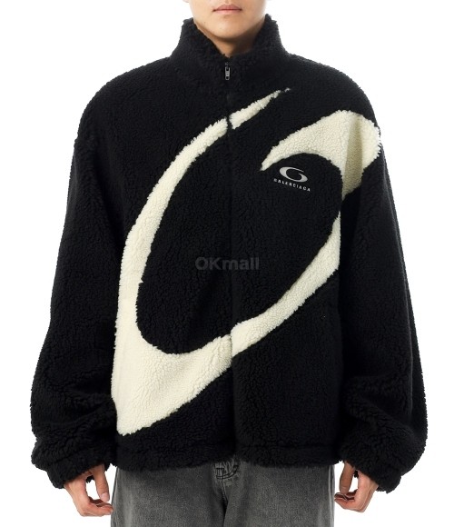 #발렌시아가 루프 스포츠 아이콘 집업 후리스 자켓