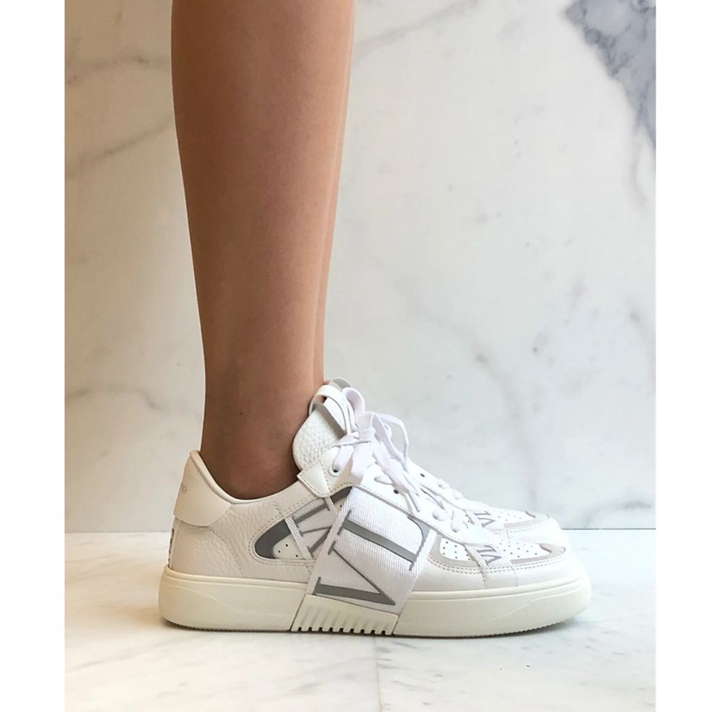 발렌티노 가라바니 VLTN 로고 밴드 스니커즈