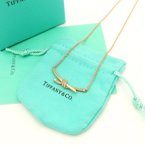 티파니앤코 노트 펜던트,로즈 골드