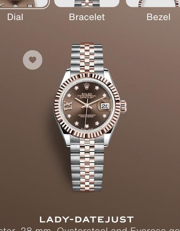 롤렉스 데이저스트 28mm 초코판 별다이아