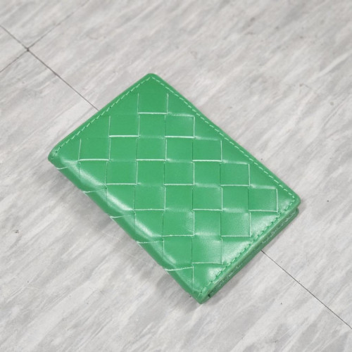 보테가베네타 201 인트레치아토 카드지갑 그린