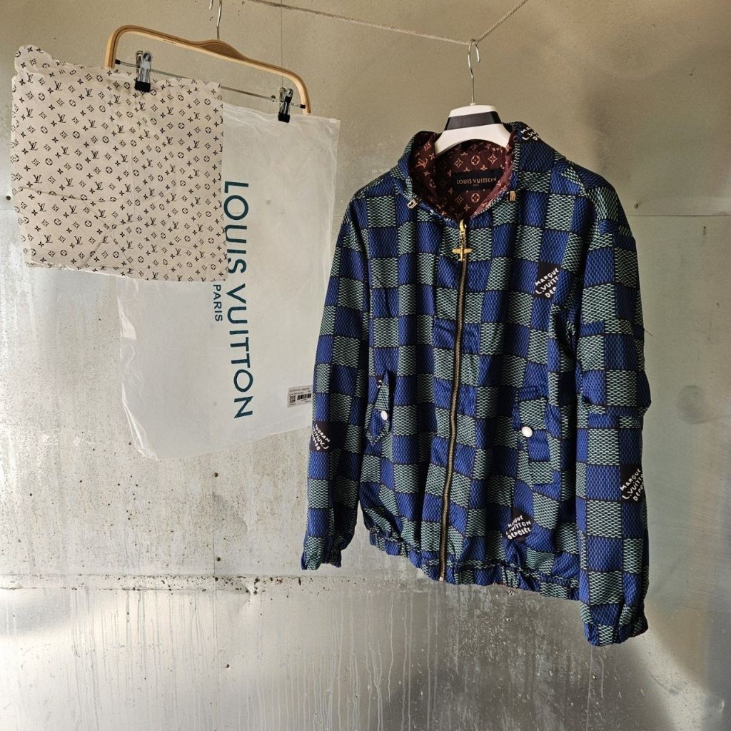 루이비통 다미에 리버서블 윈드브레이커 바람막이 자켓