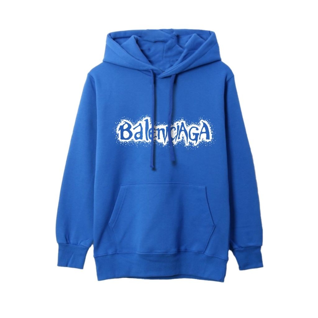 발렌시아가 스프레드 프린팅 로고 맨투맨