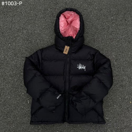 스투시 1003-P 마이크로 립스탑 다운 파카 핑크 패딩