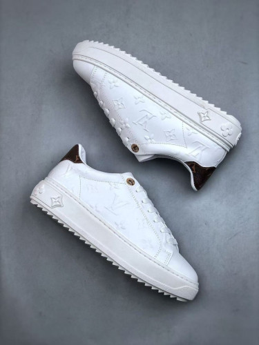 루이비통 OB02 타임 아웃 화이트 스니커즈