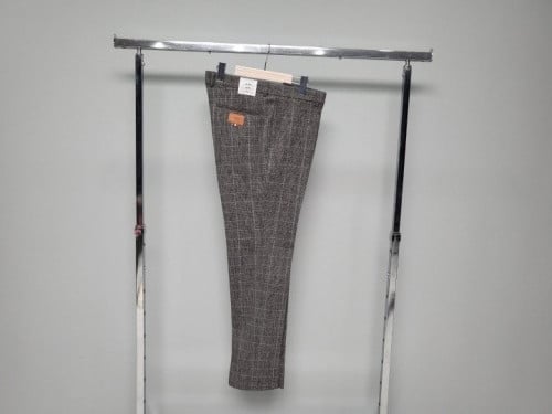 톰브라운 그레이 체크 슬랙스 팬츠