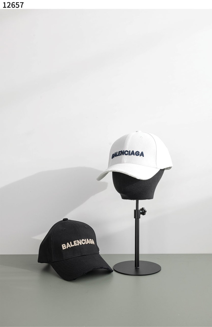 #발렌시아가 [BALENCIAGA] 자수 로고 클래식 베이스볼 캡 신상입고💢 #모자 #12657