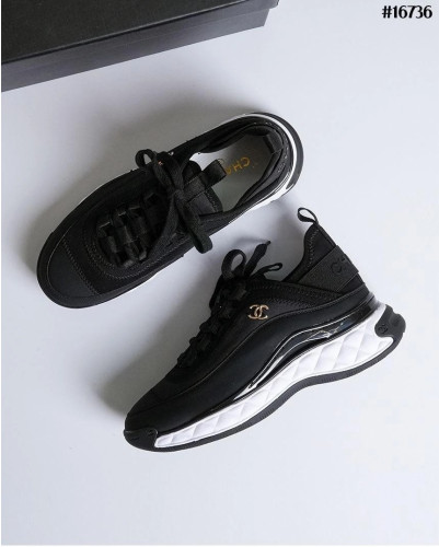 🔆 [CHANEL] 샤넬 믹스드 파이버 스니커즈 블랙🔆