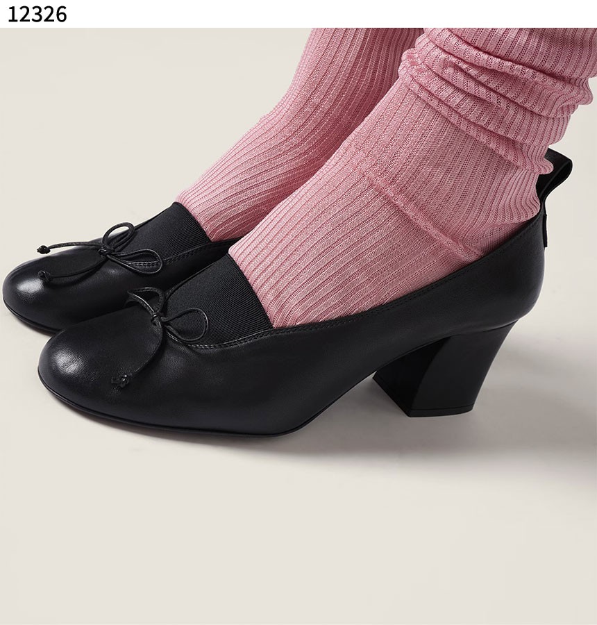 #미우미우 [miu miu] 수입프리미엄급 엘랑 나파 가죽 펌프스 신상 입고💢 #태그 #신발 #12326