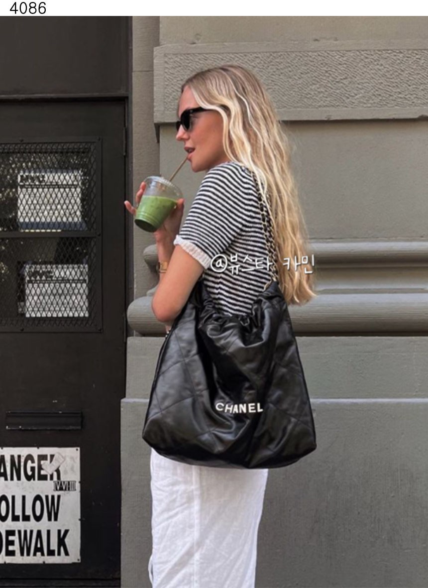 #샤넬 [Chanel] 수입프리미엄급 제니 샤넬 22 라지백 신상 입고💢 #태그 #가방 #4086