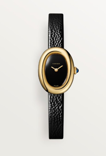 까르띠* 베누아 블랙다이얼 골드