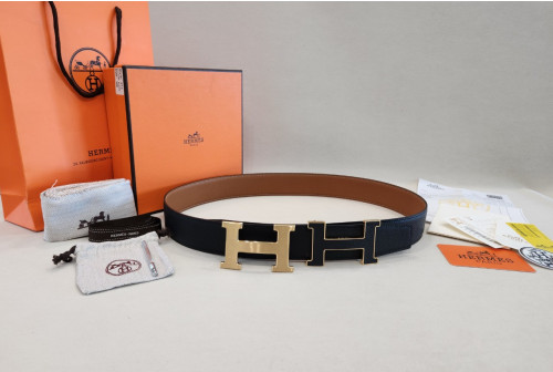 에*르메스 H 토고가죽버클 리버서블 양면벨트 입고~
