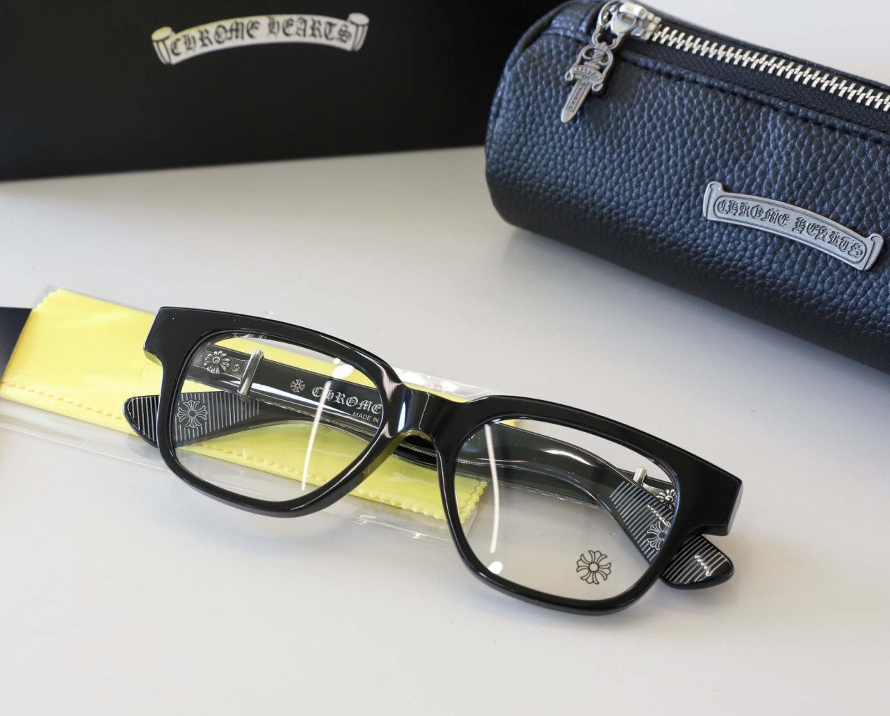 #크롬하츠 [ Chrome ] 수입 바질리오네오2 안경 입고💢 #안경 #잡화