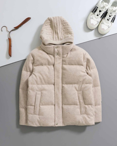 #로로피아나 [ LORO ] 수입 하이엔드 울 믹스 후드 탈부착 다운 점퍼 입고💢 #남성상의 #패딩자켓