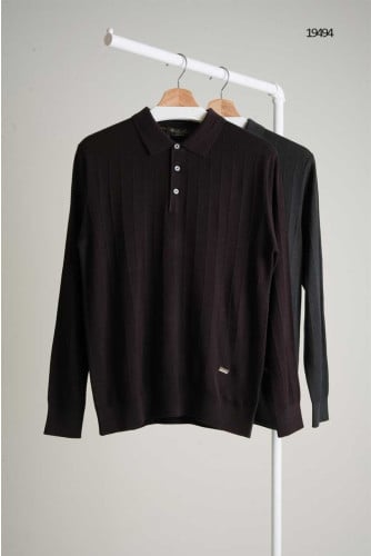 🔆 [LORO PIANA] 로로피아나 스틸로고 카라 티셔츠🔆