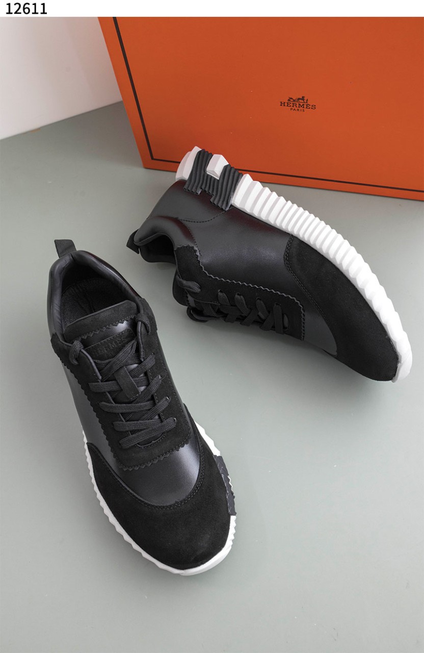 #에르메스 [HERMES] 바운싱 스니커즈 카프스킨 스웨이드 고트스킨 & 누아 신상입고💢 #신발 #12611