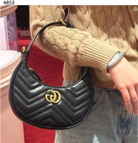 #구찌 [Gucci] 수입프리미엄급 GG 마몽 하프문 쉐입 미니백 신상 입고💢 #태그 #가방 #4853