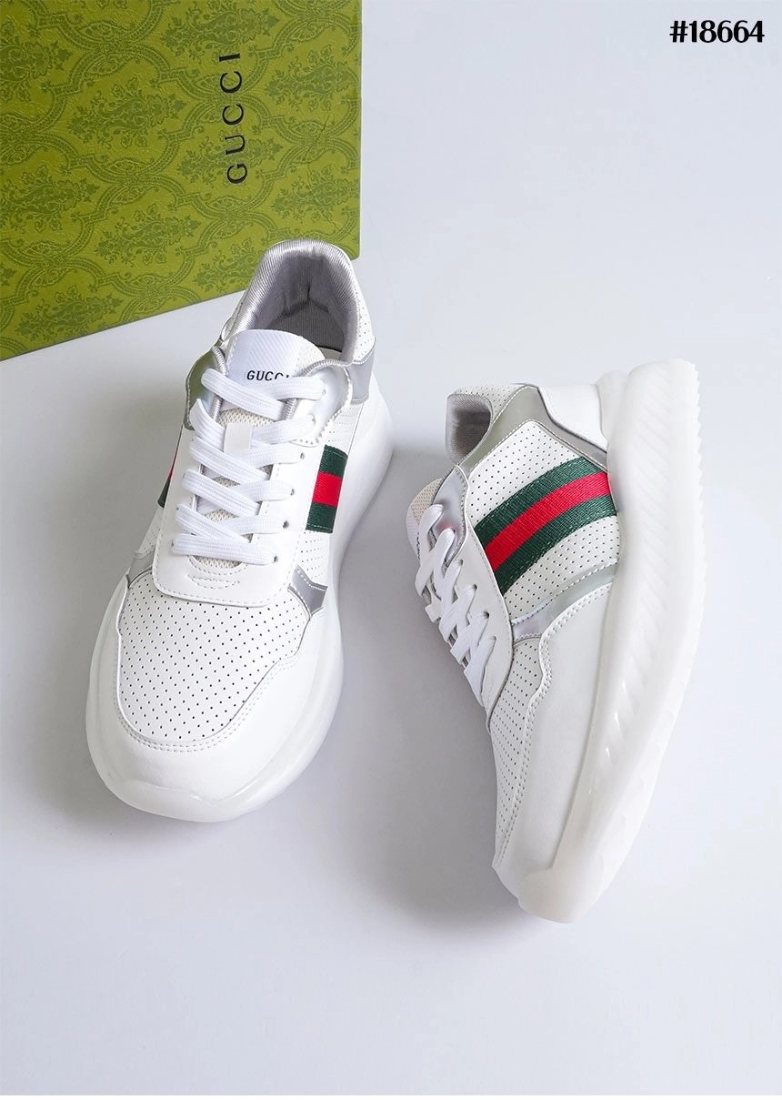 🔆[GUCCI] 구찌 슈프림 WEB 클래식 로우탑 스니커즈 🔆