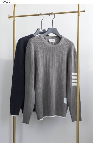 #톰브라운 [Thom Browne] 자가드 4선 크루넥 울 니트 스웨터 신상입고💢 #상의 #니트 #12572