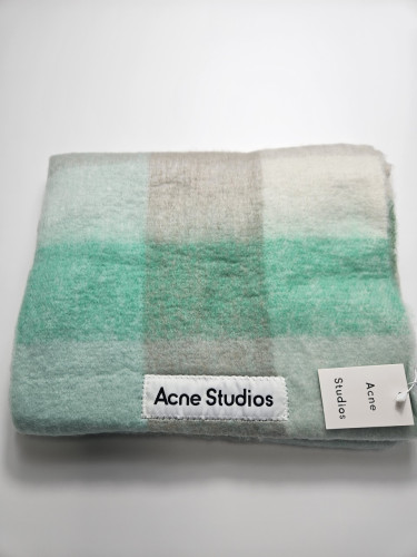 아크네 체크 머플러