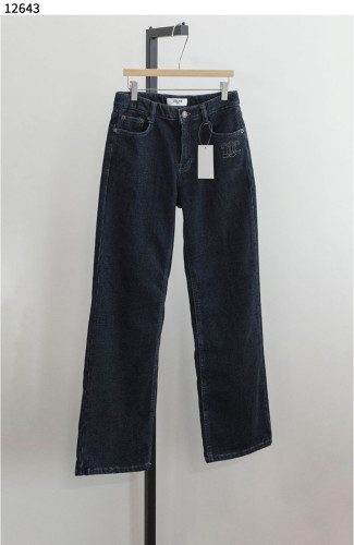 #셀린느 [CELINE] 여성 기모 진청 데님 팬츠 신상입고💢 #하의 #팬츠 #12643