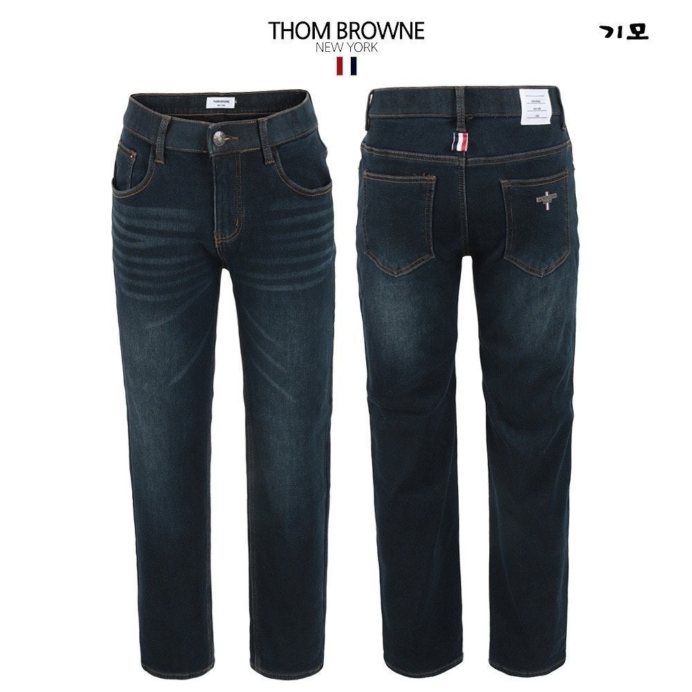 💕 톰* 융기모 딥컬러 히든밴딩 슬림팬츠