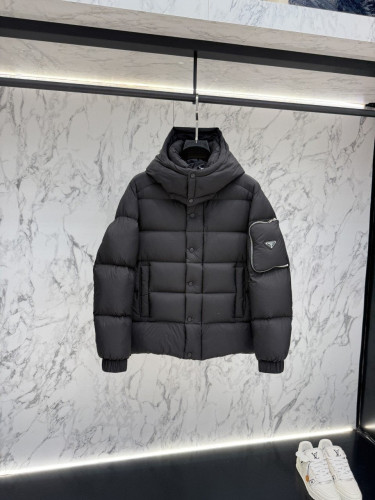 💕 프** 포켓로고 구스다운 후드 패딩