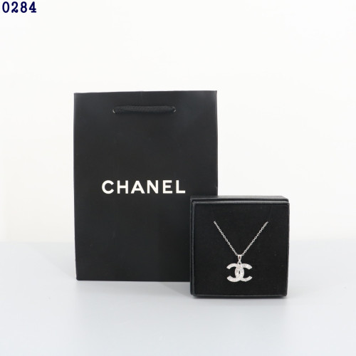 👹샤넬 CC로고 큐빅 목걸이👹