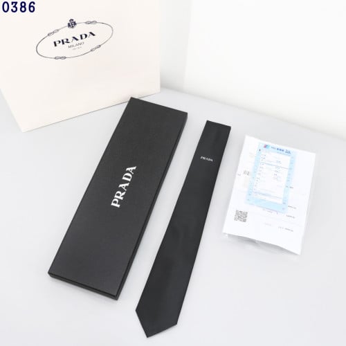 👹프라다 심플 블랙 넥타이👹