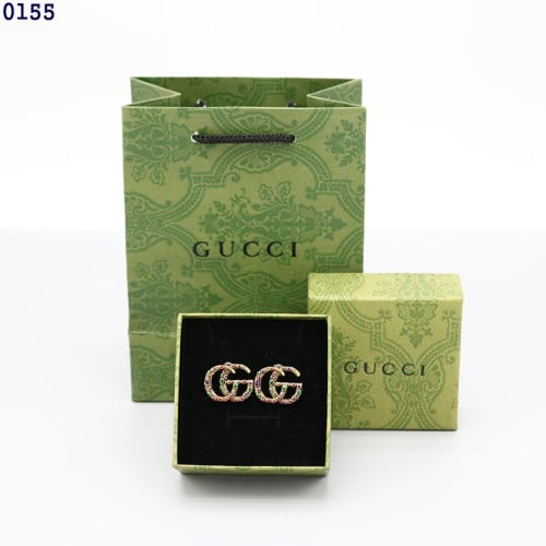 👹구찌 앤틱 GG로고 스톤 이어링👹