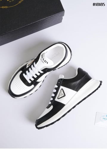 🔆 [PRADA] 프라다 로우탑 레더 스니커즈 🔆