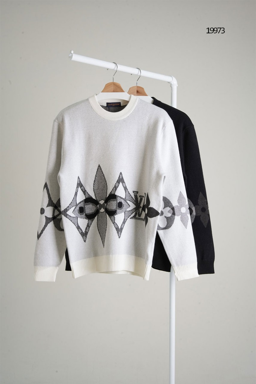 🔆 [LOUIS VUITTON] 루이비통 모노그램 자가드 크루넥 니트 🔆