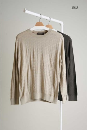 🔆 [LORO PIANA] 로로피아나 다이아패턴 실키 니트🔆