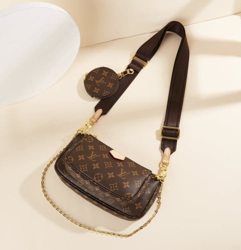 💕 루* 고급 멀티포쉐트 악세수아 브라운