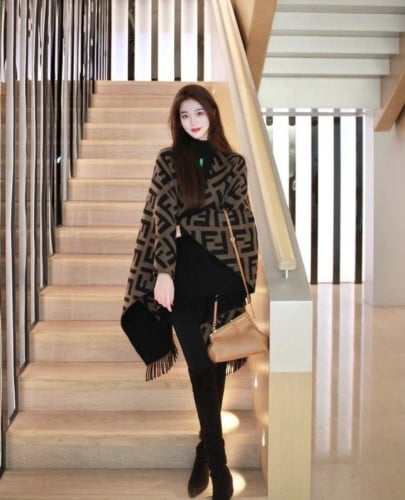 💕 펜* 리버서블 판초