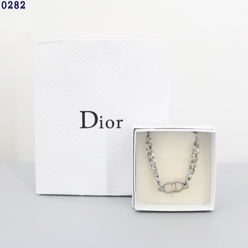 💕 디* 볼드체인 로고 목걸이