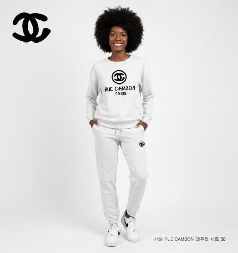 💕 샤* RUE CAMBON 맨투맨 기모세트 58